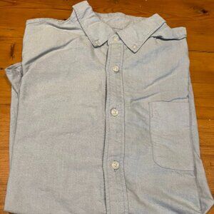 J.Crew Oxford Cloth Shirt Blue  - Large